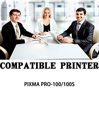 ColorPrint Compatible CLI42 Ink Cartridge Replacement for Canon CLI-42 CLI 42 for PIXMA Pro-100 Pro100 Pro-100s Pro100S Pro 100S 100 Laser Printer (8-Pack, BK/C/M/Y/PC/PM/GY/LG)