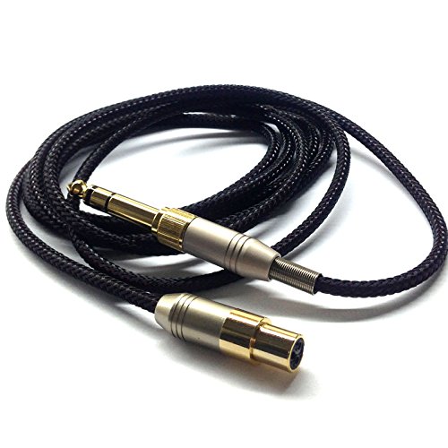 NewFantasia Replacement Audio Upgrade Cable Compatible with beyerdynamic DT 1990 Pro, DT 1770 Pro Headphone and Compatible with AKG K371, K175, K275, K245, K182, K7XX Headphone 1.3meters/4.2feet