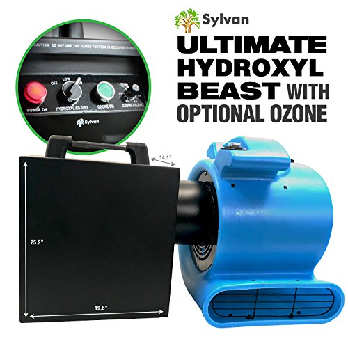 SYLVAN ULTIMATE HYDROXYL UV BEAST HX-5000 HYDROXYL GENERATOR WITH OPTIONAL AND ADJUSTABLE OZONE BLAST