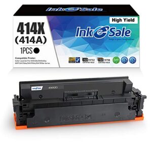 ink e-sale [no chip] black 1-pack compatible toner cartridge replacement for hp 414x m454dw m479fdw toner for hp color pro m454dw m454 m454dn mfp m479fdw m479 m479fdn toner printer ink