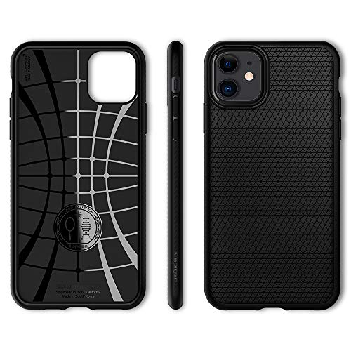 Spigen Liquid Air Armor Designed for iPhone 11 Case (2019) - Matte Black