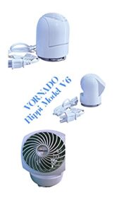 vornado flippi v6 personal air circulator fan white