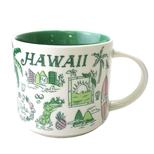 Starbucks Been There Series Hawaii 16 oz Ceramic Mug