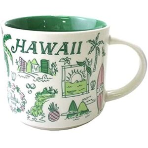 starbucks been there series hawaii 16 oz ceramic mug