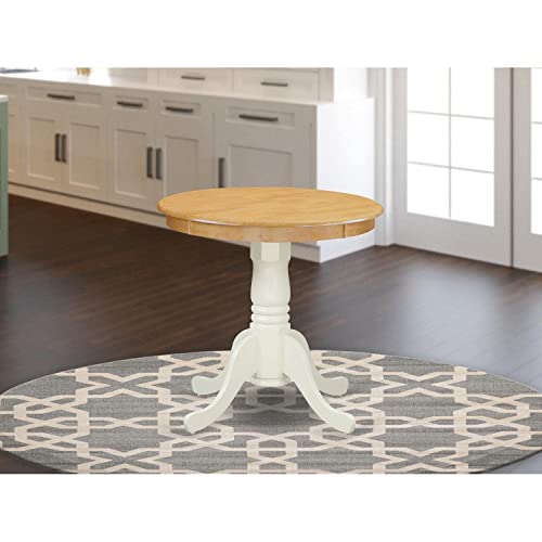 East West Furniture EMT-OLW-TP Dining Table