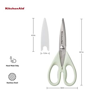 KitchenAid All Purpose Shears with Protective Sheath, 8.72-Inch, Pistachio