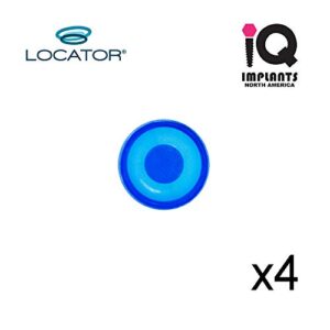 Locator Male Standard Xtra-Light, Blue 1.5lbs (4pk)