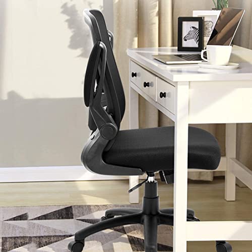 Office Chair Clearance, Ergonomic Desk Chair with Adjustable Height, Lumbar Support, High Back Mesh Computer Chair with Flip up Armrests, Task Chairs for Home Office - 300lb Executive Chair