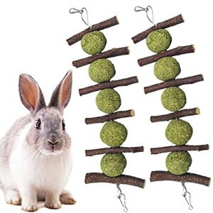 rabbit toys guinea pig toys bunny toys small animal chew treat 100% natural materials handmade hamster food for chinchilla hamsters rat