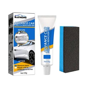 car scratch removal cream scratch and swirl remover, polish & paint restorer kit - repair paint buffer easily car kit scratches