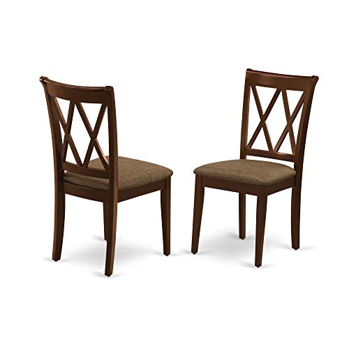 East West Furniture HLCL5-MAH-C Dining Set