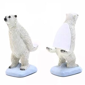 Cute Polar Bear Animals Cell Phone Stand for Desk Smartphone Mobile Phone Holder Holder Desk Decorations