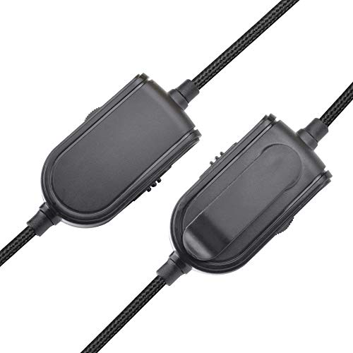 Replacement for Astro A10 Cord, A40 Headset Cable Braided Wire with Volume Control Compatible with Astro A40TR/A40/A10 Gaming Headsets to Xbox One PS4 MixAmp