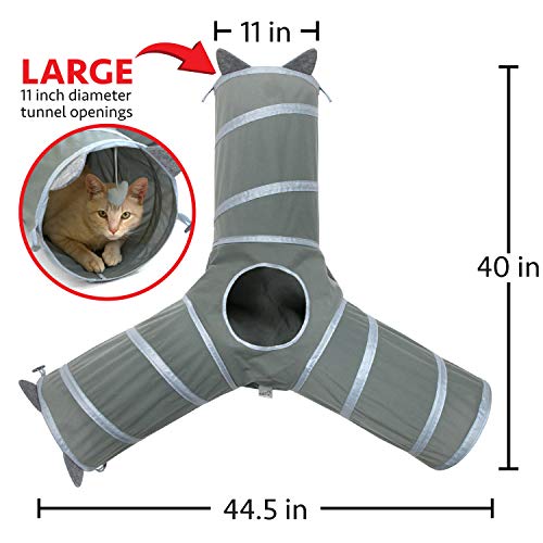 Kitty City Cat Tunnel, Cat Bed, Tunnel, Cat and Kitty Toys