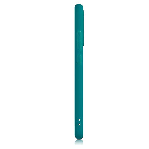 kwmobile Case Compatible with Xiaomi Redmi Note 8 (2019/2021) Case - Soft Slim Protective TPU Silicone Cover - Teal Matte