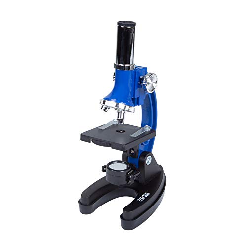 Explore Scientific Beginner Microscope for Kids - 100X, 400X & 900X Magnification, Compact Size & Sturdy Build - Perfect for at Home and School. Comes with Hard-Shell Case