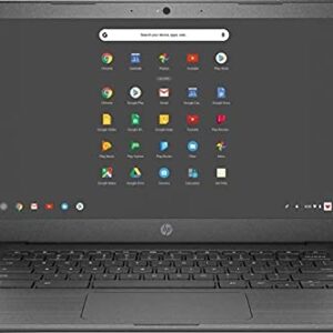 Newest HP 14-inch Chromebook HD Touchscreen Laptop PC (Intel Celeron N3350 up to 2.4GHz, 4GB RAM, 32GB Flash Memory, WiFi, HD Camera, Bluetooth, Up to 10 hrs Battery Life, Chrome OS , Black ) (Renewed