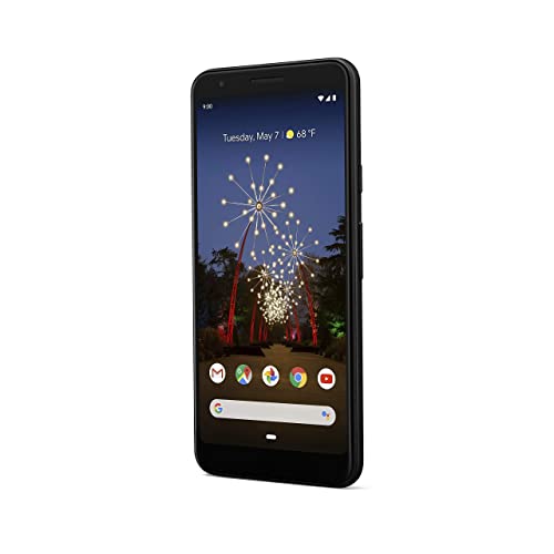 Google Pixel 3a Smartphone (G020E) GSM Unlocked + Verizon - 64GB / Just Black (Renewed)