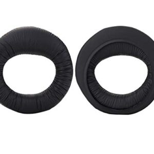 VEKEFF Replacement Ear Pads Earpad for Sony MDR-RF4000, RF5000, RF6000, RF6500, RF7000, RF7100, MDR-DS6000, DS6500, DS7000, DS7100 Headphones (Black-PU)