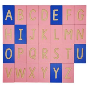 Amazing Child Mini Grooved Letter Tiles: Upper Sassoon Case with Stylus