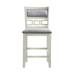 Picket House Furnishings Taylor Counter Height Side Chair Set in Bisque