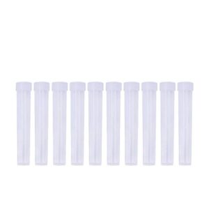 heallily cross stitch needle tube plastic clear holder accessories organizer needles dispenser for embroidery sewing 10 pcs