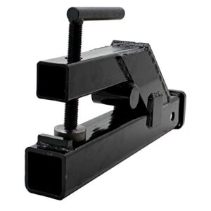 Extreme Max 5001.1369 Clamp-On Tractor Bucket Hitch Receiver Adapter - 2"