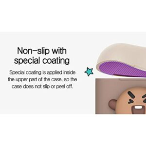 BT21 New Official Merchandise - Two-Tone Airpods Case (Pose Type) Ring Type (SHOOKY)