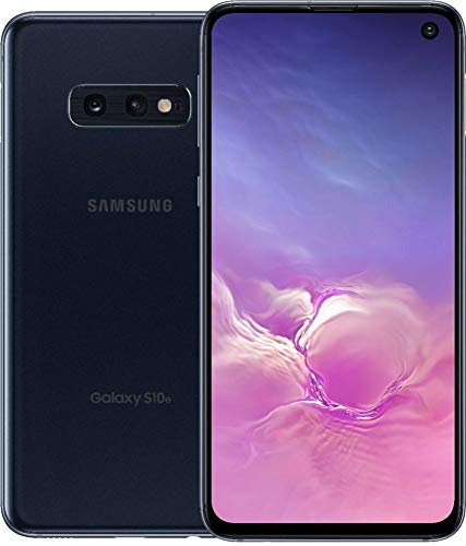 Samsung Galaxy S10E G970U 128GB GSM Unlocked Phone w/Dual 12MP & 16MP Camera (USA Version) - Prism Black