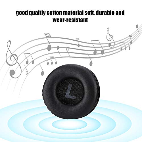 Universal Headphone Earpads, 75mm Foam Headset Cover Cushion Ear Pads Replacement Part