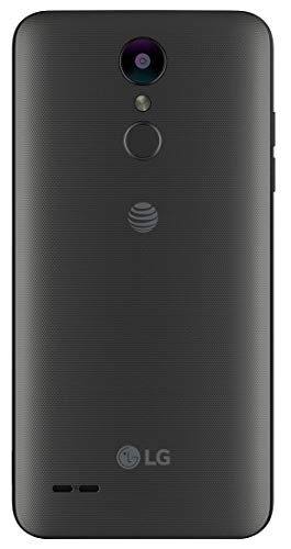 LG Phoenix 4 AT&T Prepaid Smartphone with 16GB, 4G LTE, Android 7.1 OS, 8MP + 5MP Cameras - Black (Renewed)