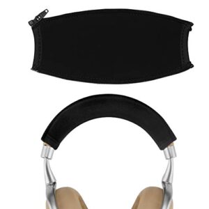 geekria headband cover compatible with parrot zik 3, zik 2.0, zik, wireless noise cancelling headphones/replacement headband/headband protector/easy diy installation no tool needed (black).