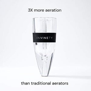 Wine Aerator by Invinety | All in one Diffuser, Decanter and Oxygenator | Enhance Wine Flavors with a Smoother Finish | Premium Aerating Decanter