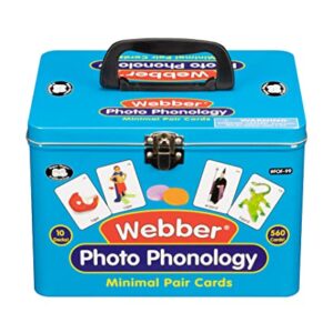 Super Duper Publications | Set of 10 Photo Phonology Minimal Pair Flash Cards Fun Deck Combo | Educational Learning Resource for Children