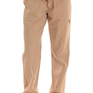 Just Love Cargo Solid Scrub Pants for Women 6826-KHA-XL Khaki