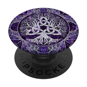 tree of life - yggdrasil popsockets popgrip: swappable grip for phones & tablets