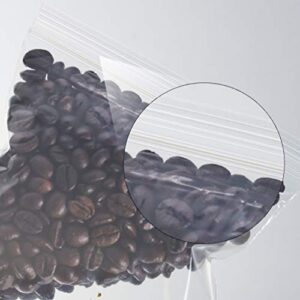 3 x 4-inch 200Pcs Clear Resealable Cello Cellophane Bags by WerkaSi, Self Seal Cookie Poly Bags for Treats Cards Jewelry