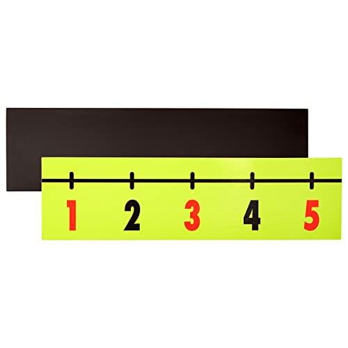 Bright Creations 37 Piece Magnetic Number Line for Classroom Whiteboard, Teacher School Supplies (10 x 2.75 in)