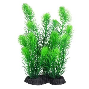 MyLifeUNIT Aquarium Plants, Artificial Aquarium Decorations for Fish Tank Decor, Pack of 4