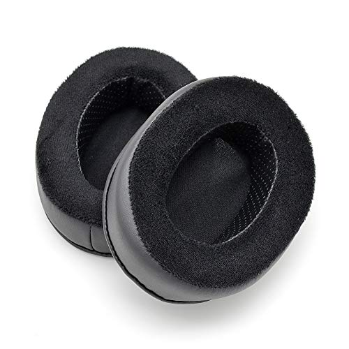 Memory Foam Ear Pads Replacement Cushions Covers Compatible with Corsair HS1 HS1A HS1NA Vengeance 1300 1400 1500 H2100 H1500 2000 2100 Headphone (Style 2)