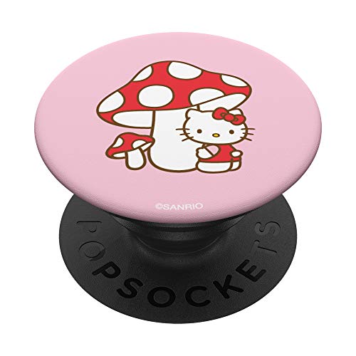 Hello Kitty Spring Mushroom PopSockets PopGrip: Swappable Grip for Phones & Tablets