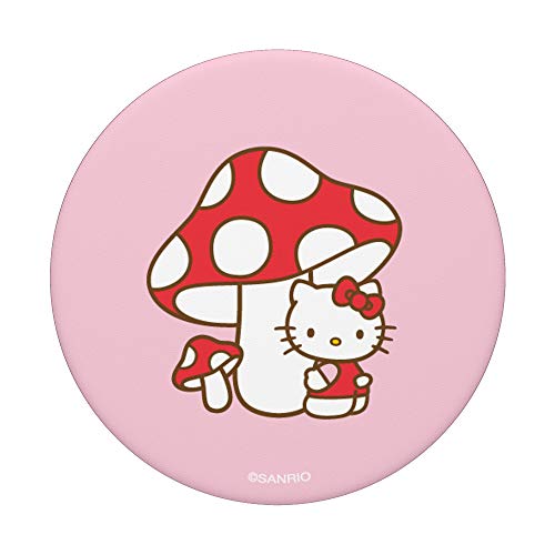 Hello Kitty Spring Mushroom PopSockets PopGrip: Swappable Grip for Phones & Tablets