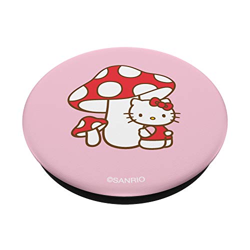 Hello Kitty Spring Mushroom PopSockets PopGrip: Swappable Grip for Phones & Tablets