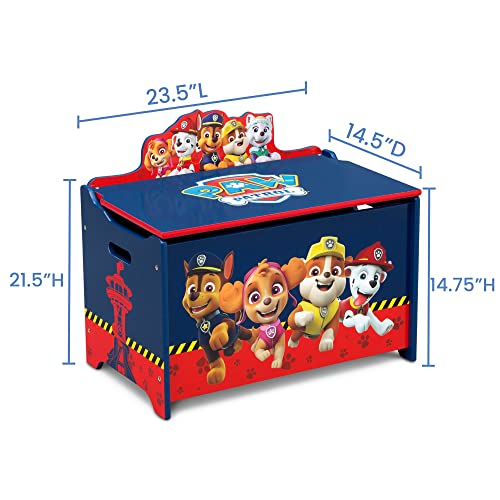 Delta Children Deluxe Toy Box, PAW Patrol