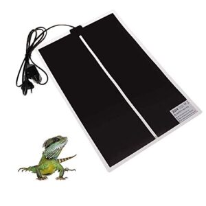 kabasi reptile heating pad, 20w 16.5x11 inch waterproof reptile heat pad under tank terrarium with temperature control, safety adjustable reptile heat mat for turtle, tortoise, snakes, lizard, gecko