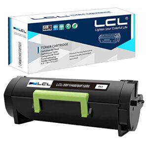 lcl compatible toner cartridge replacement for lexmark 50f0ha0 500ha 50f1h00 501h 5k ms310 ms310d ms310dn ms312 ms312dn ms315 ms315dn ms410 ms410d ms410dn (1-pack black)