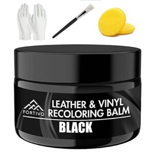 leather recoloring balm, leather restorer for couches, leather furniture repair kit, black leather dye, leather scratch repair, leather couch color restorer, leather dye kit, black leather paint