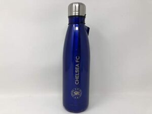 chelsea fc six hour hot cold bottle (17.5floz) (blue)