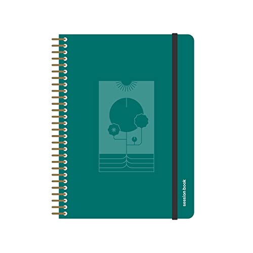Selfscription Session Book - The Best Hard-Cover Session Notebook for Life Coaches, Health Coaches, Therapists. Get one for each client and take your sessions to the next level. 5.75" W x 8.25" H