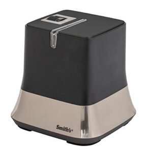 smiths consumer products 51111 mesa diamond adjustable electric single slot knife sharpener, black